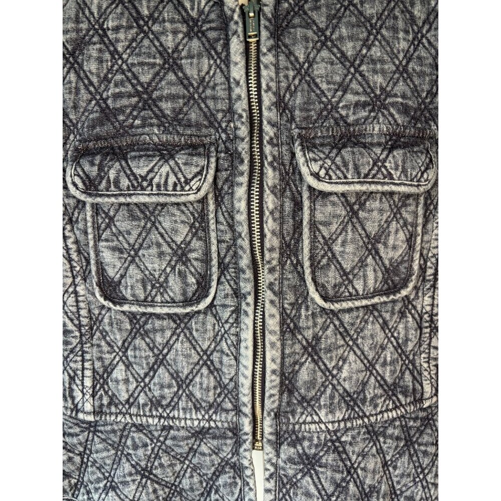 Isabel Marant Étoile Deliona Quilted Jacket – Light Blue | Size 2 - Picture 15 of 16